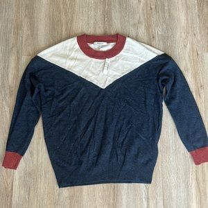 Madewell XXS sweater multicolored NWT!!